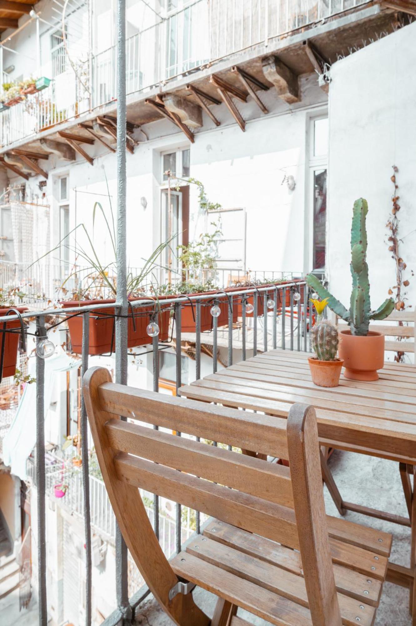 Mercanti Modern Flat - Balcony - Torino Centro Exterior foto